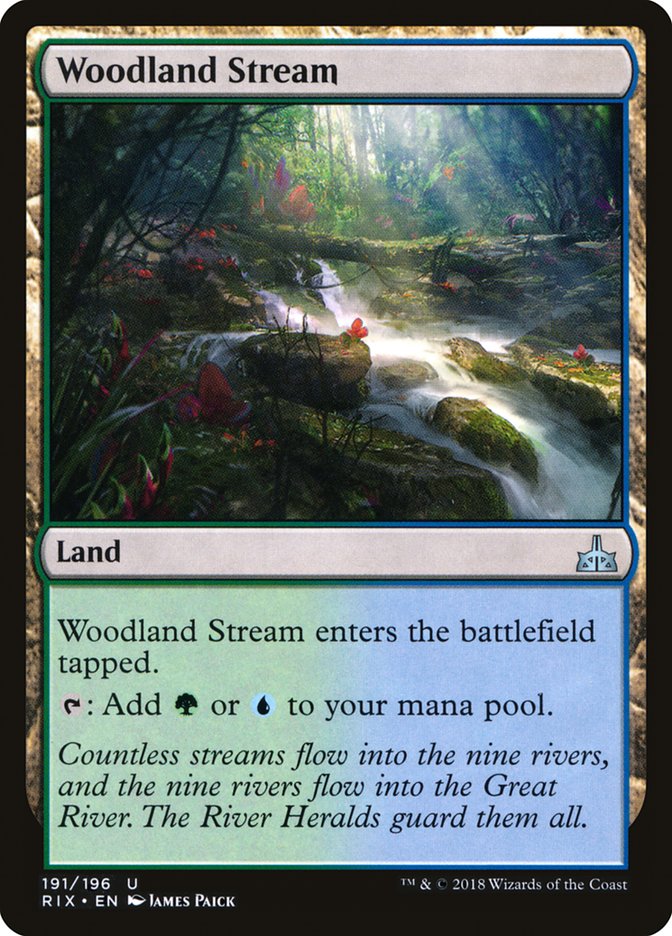 Woodland Stream [Rivals of Ixalan] | Gamer Loot