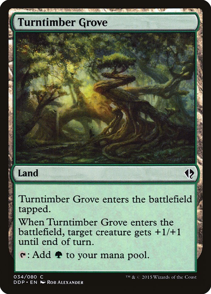 Turntimber Grove [Duel Decks: Zendikar vs. Eldrazi] | Gamer Loot