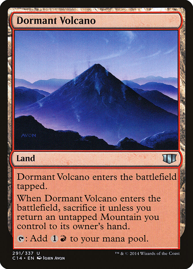 Dormant Volcano [Commander 2014] | Gamer Loot