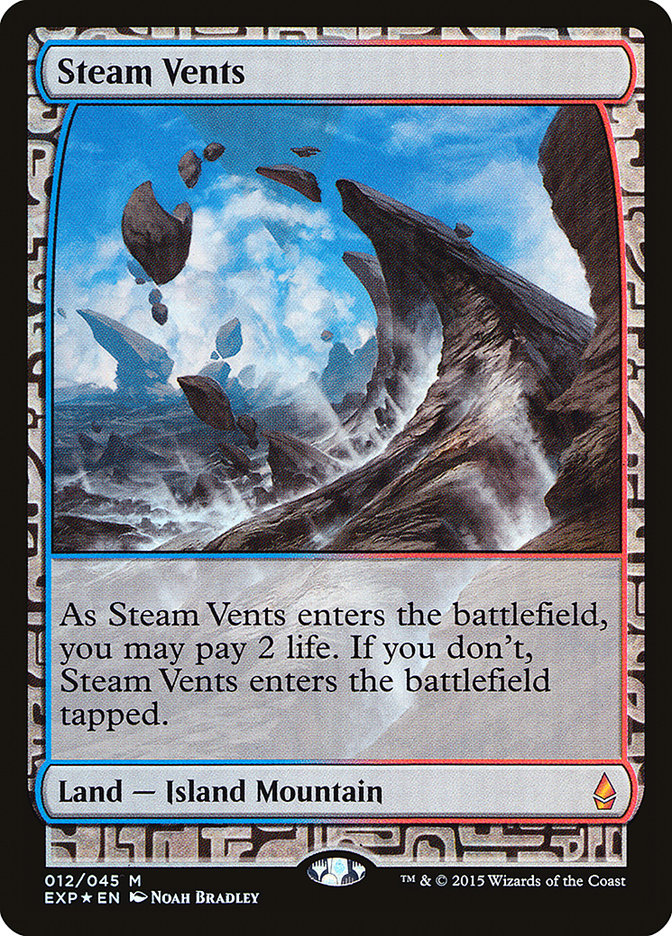 Steam Vents [Zendikar Expeditions] | Gamer Loot