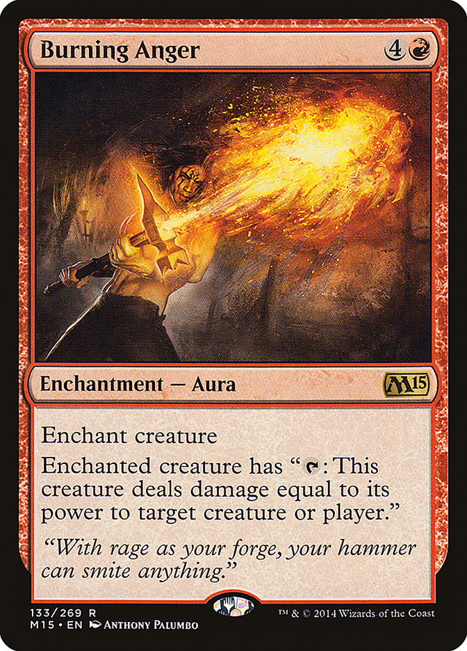 Burning Anger [Magic 2015] | Gamer Loot