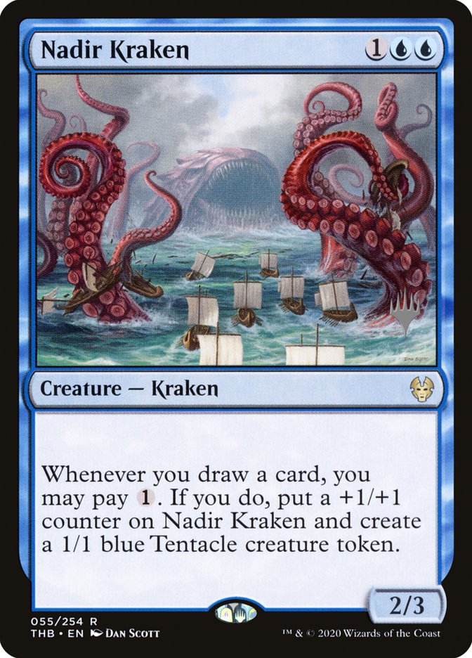 Nadir Kraken (Promo Pack) [Theros Beyond Death Promos] | Gamer Loot