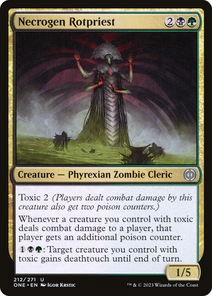 Necrogen Rotpriest [Phyrexia: All Will Be One] | Gamer Loot