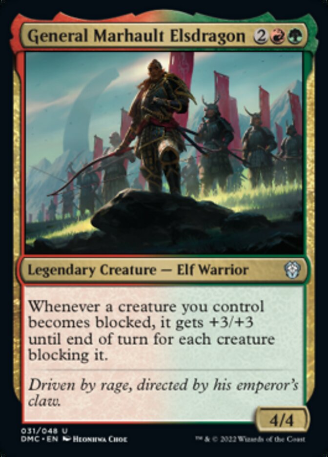 General Marhault Elsdragon [Dominaria United Commander] | Gamer Loot