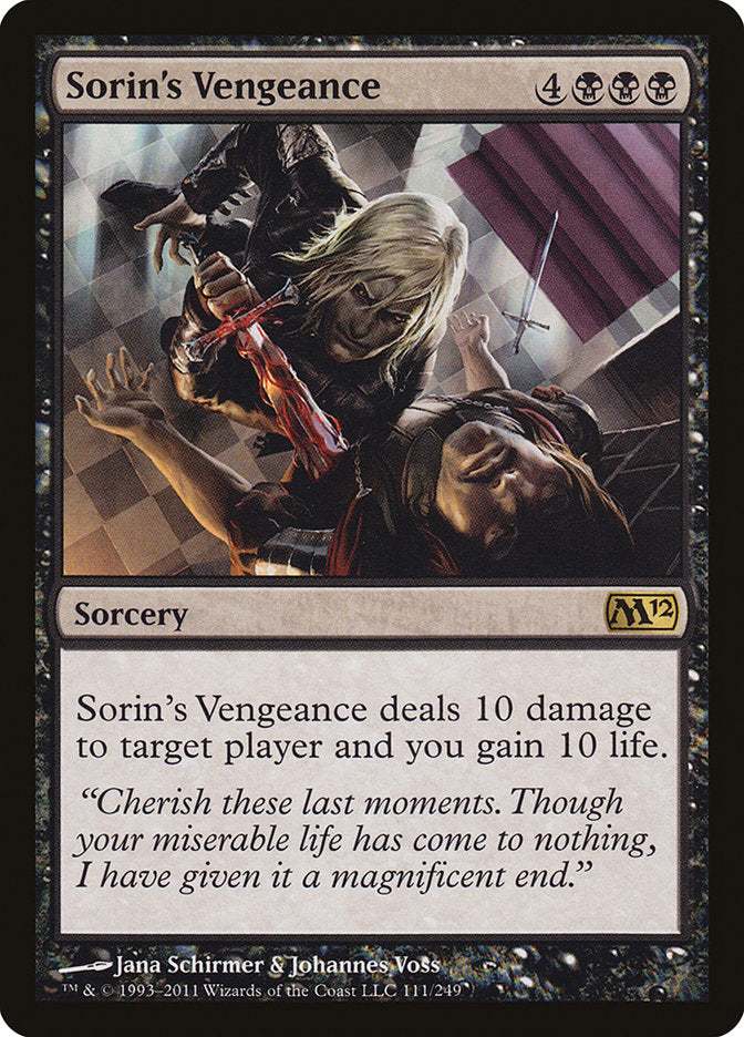 Sorin's Vengeance [Magic 2012] | Gamer Loot