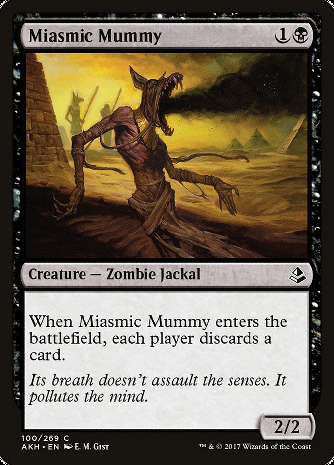 Miasmic Mummy [Amonkhet] | Gamer Loot