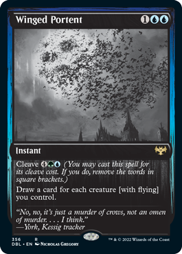 Winged Portent [Innistrad: Double Feature] | Gamer Loot
