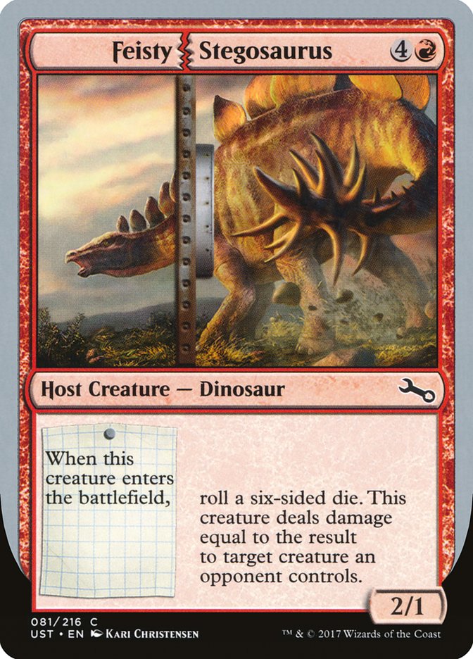 Feisty Stegosaurus [Unstable] | Gamer Loot