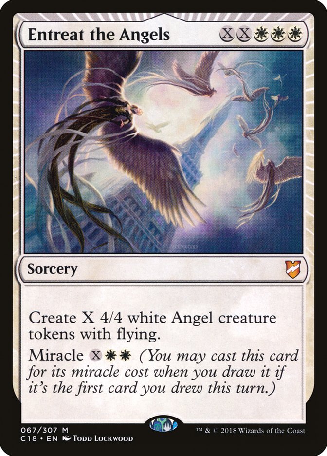 Entreat the Angels [Commander 2018] | Gamer Loot