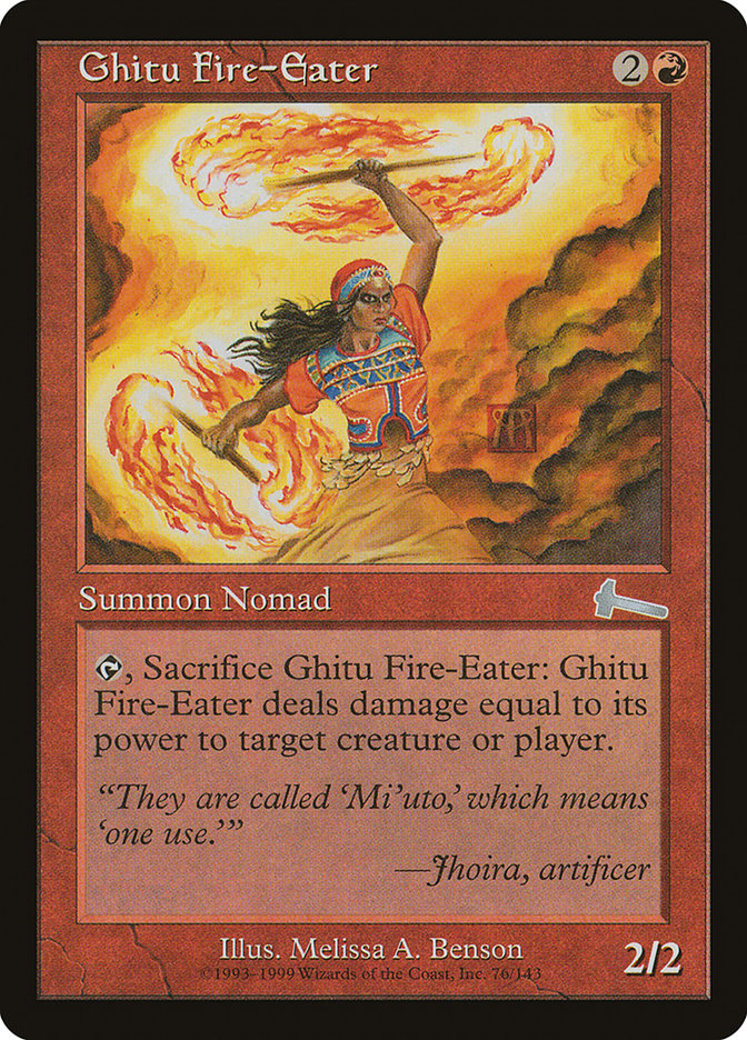 Ghitu Fire-Eater [Urza's Legacy] | Gamer Loot