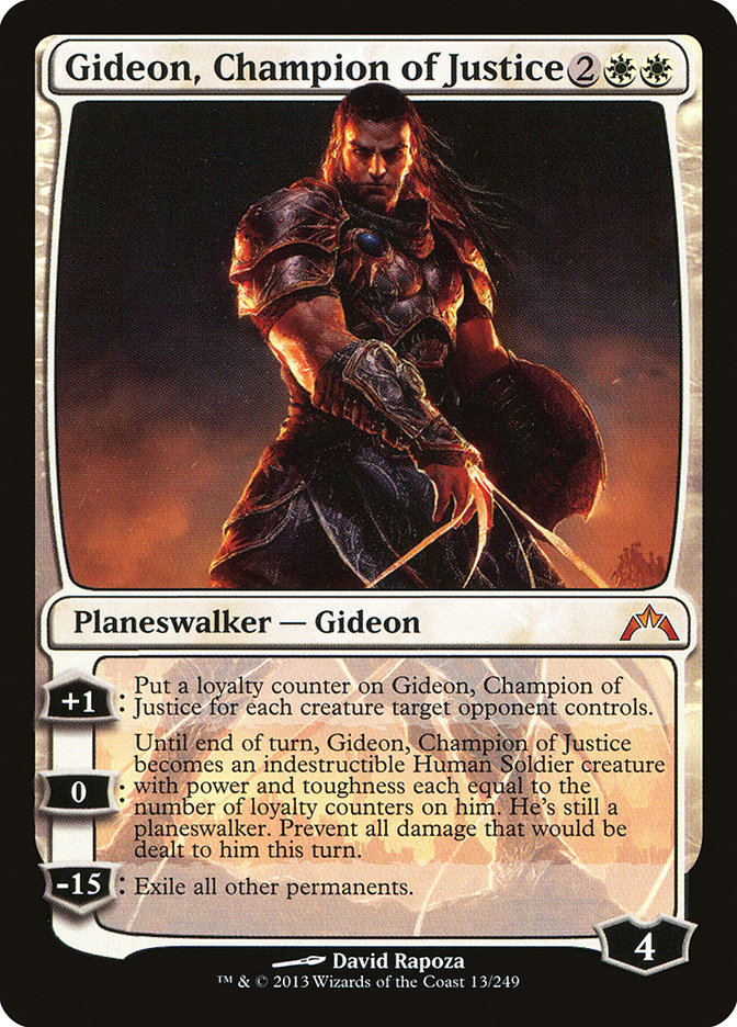 Gideon, Champion of Justice [Gatecrash] | Gamer Loot