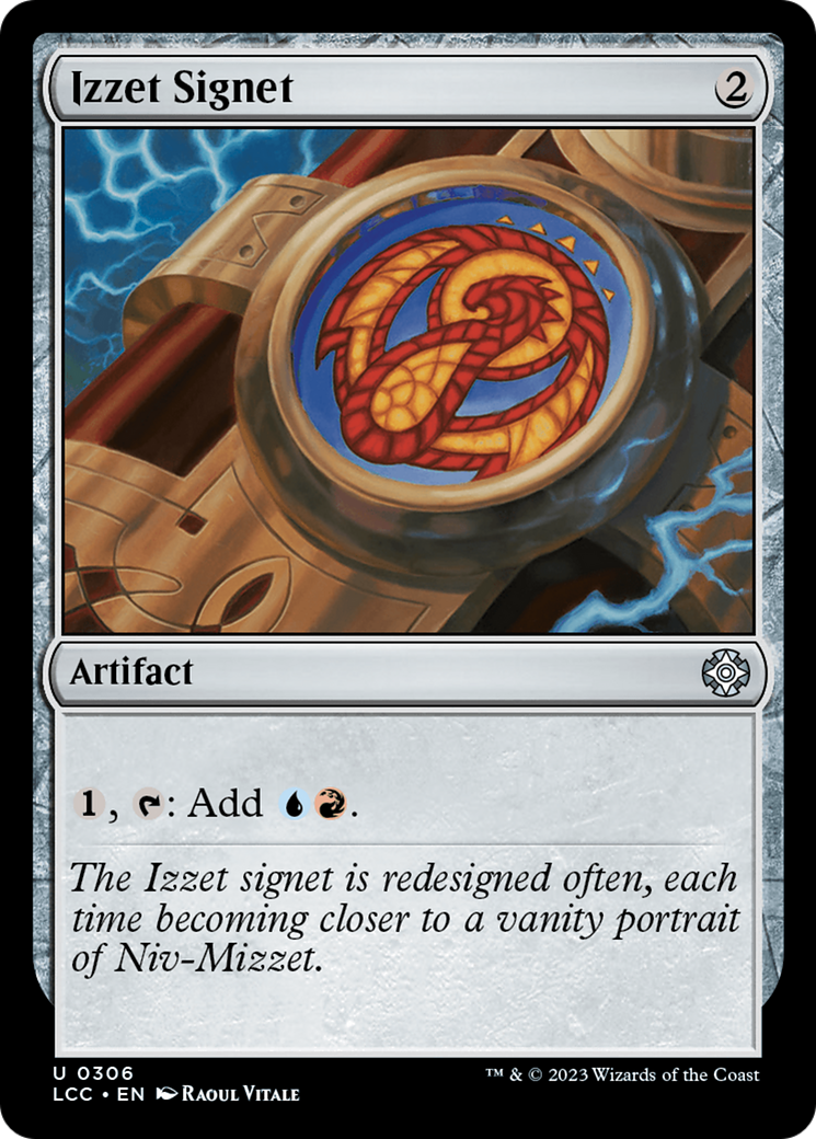 Izzet Signet [The Lost Caverns of Ixalan Commander] | Gamer Loot