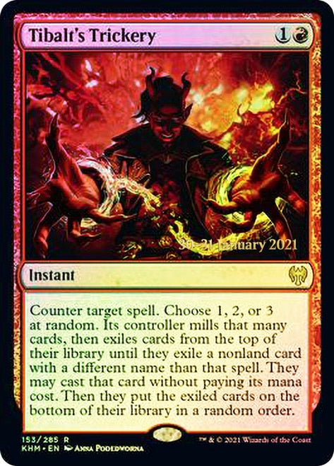 Tibalt's Trickery [Kaldheim Prerelease Promos] | Gamer Loot