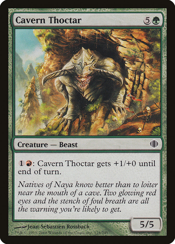 Cavern Thoctar [Shards of Alara] | Gamer Loot