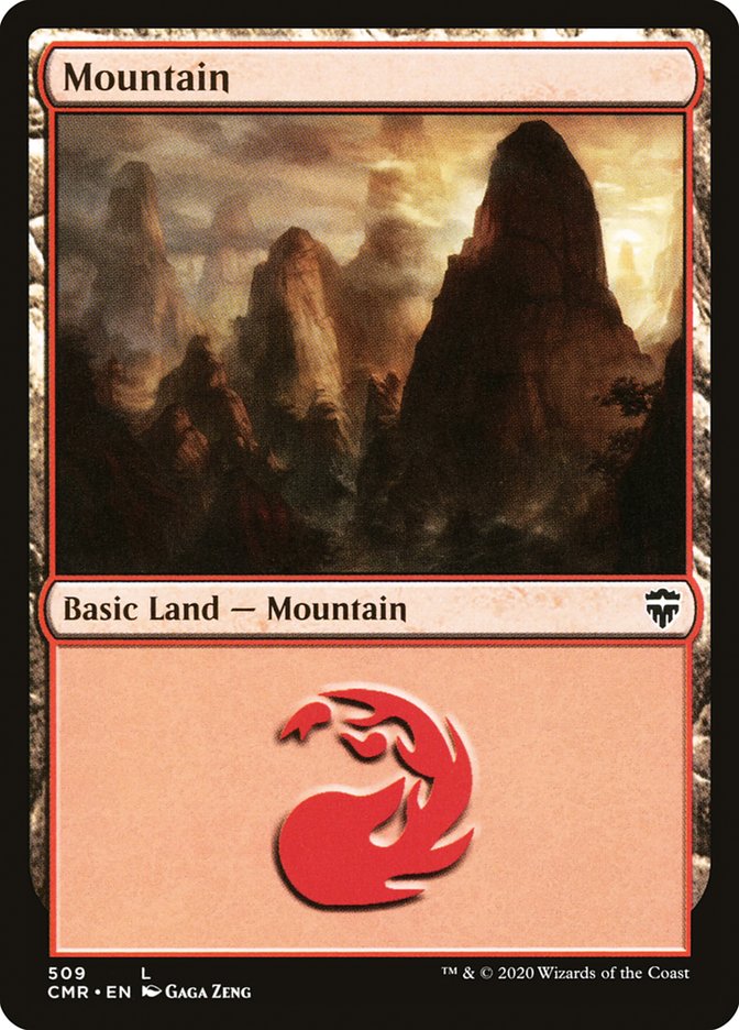 Mountain (509) [Commander Legends] | Gamer Loot