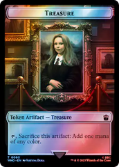 Fish // Treasure (0060) Double-Sided Token (Surge Foil) [Doctor Who Tokens] | Gamer Loot