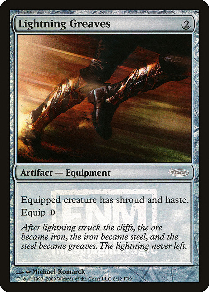 Lightning Greaves [Friday Night Magic 2009] | Gamer Loot