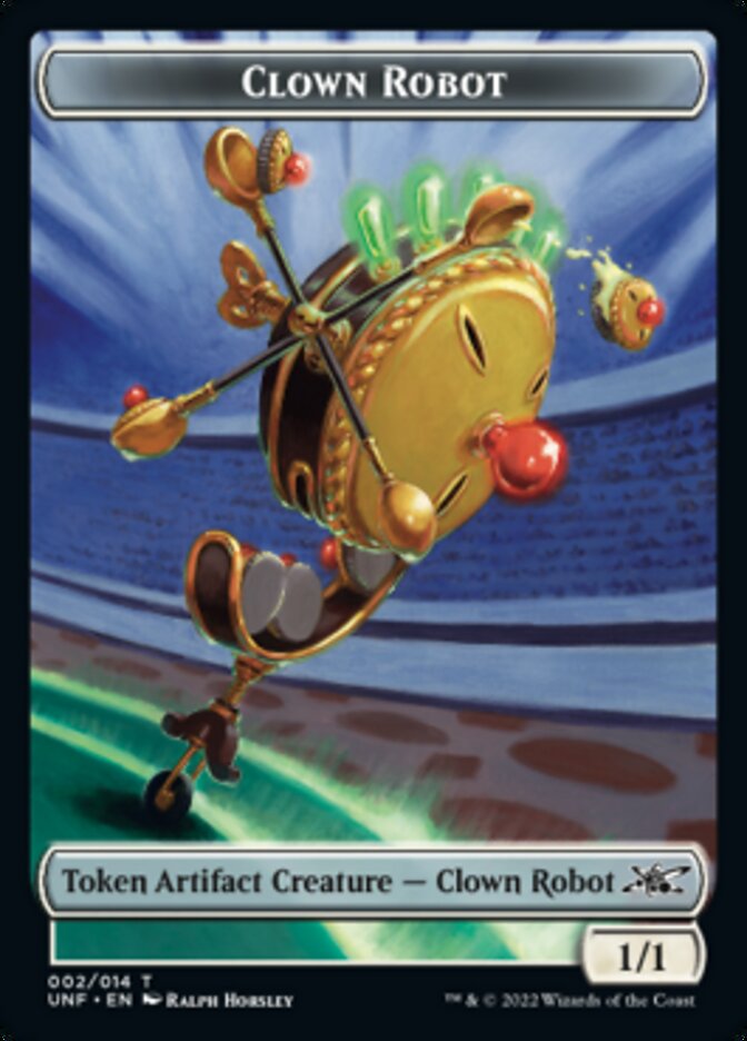 Clown Robot (002) Token [Unfinity Tokens] | Gamer Loot