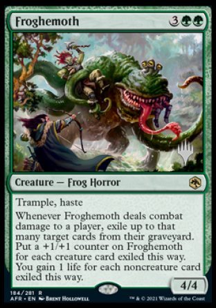 Froghemoth (Promo Pack) [Dungeons & Dragons: Adventures in the Forgotten Realms Promos] | Gamer Loot