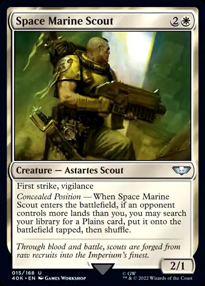 Space Marine Scout [Universes Beyond: Warhammer 40,000] | Gamer Loot