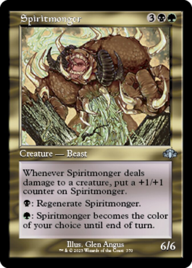 Spiritmonger (Retro) [Dominaria Remastered] | Gamer Loot