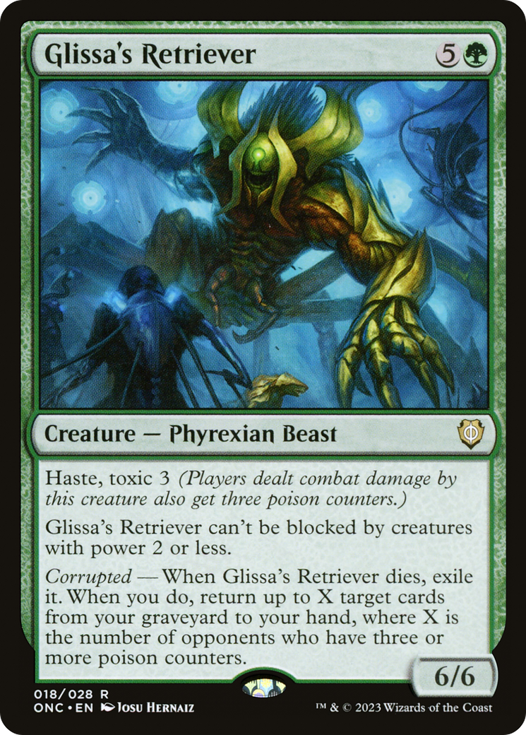 Glissa's Retriever [Phyrexia: All Will Be One Commander] | Gamer Loot