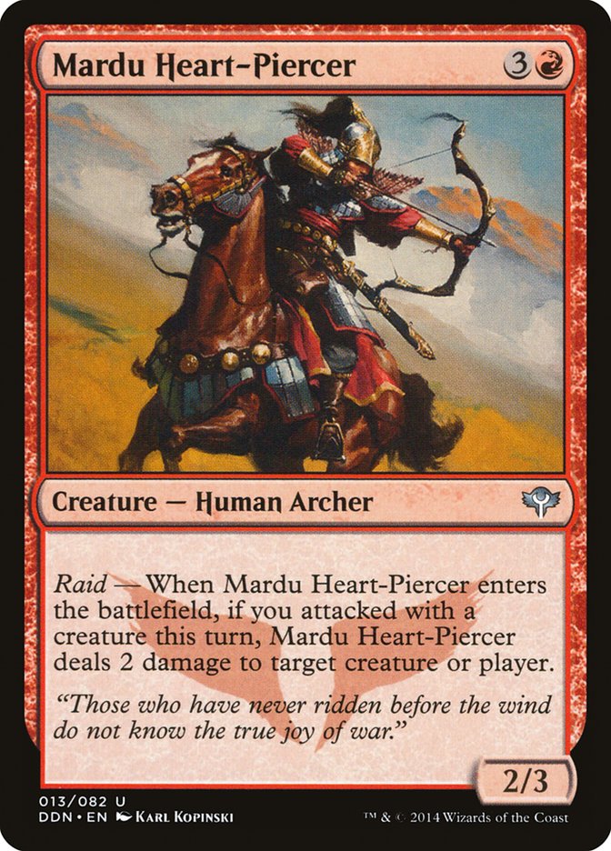 Mardu Heart-Piercer [Duel Decks: Speed vs. Cunning] | Gamer Loot