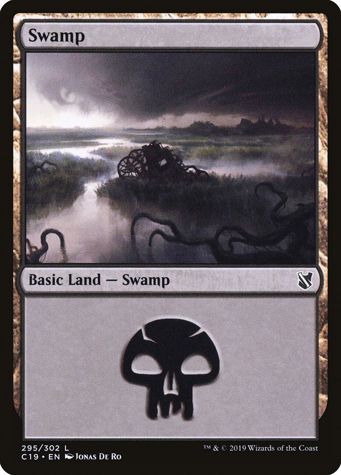 Swamp (295) [Commander 2019] | Gamer Loot