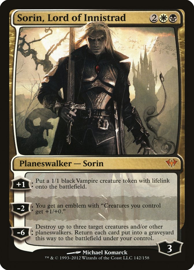 Sorin, Lord of Innistrad [Dark Ascension] | Gamer Loot