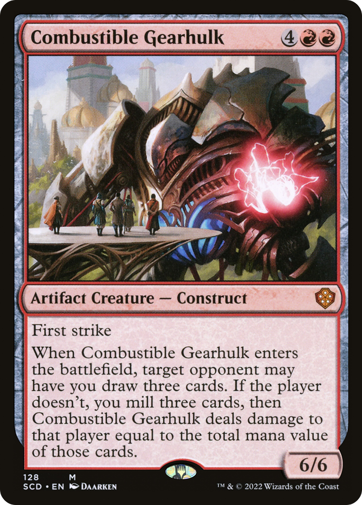 Combustible Gearhulk [Starter Commander Decks] | Gamer Loot