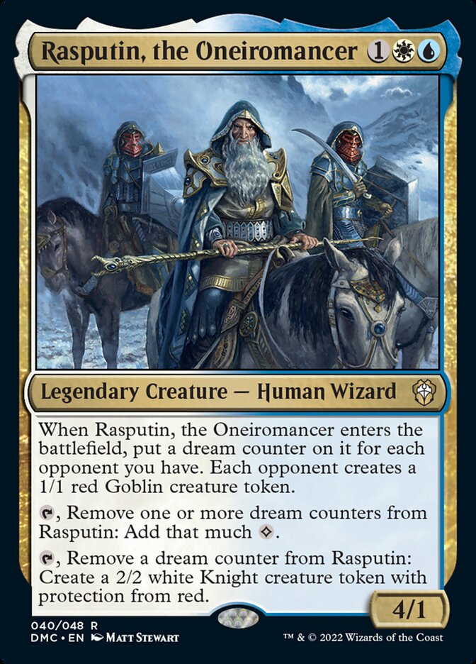 Rasputin, the Oneiromancer [Dominaria United Commander] | Gamer Loot