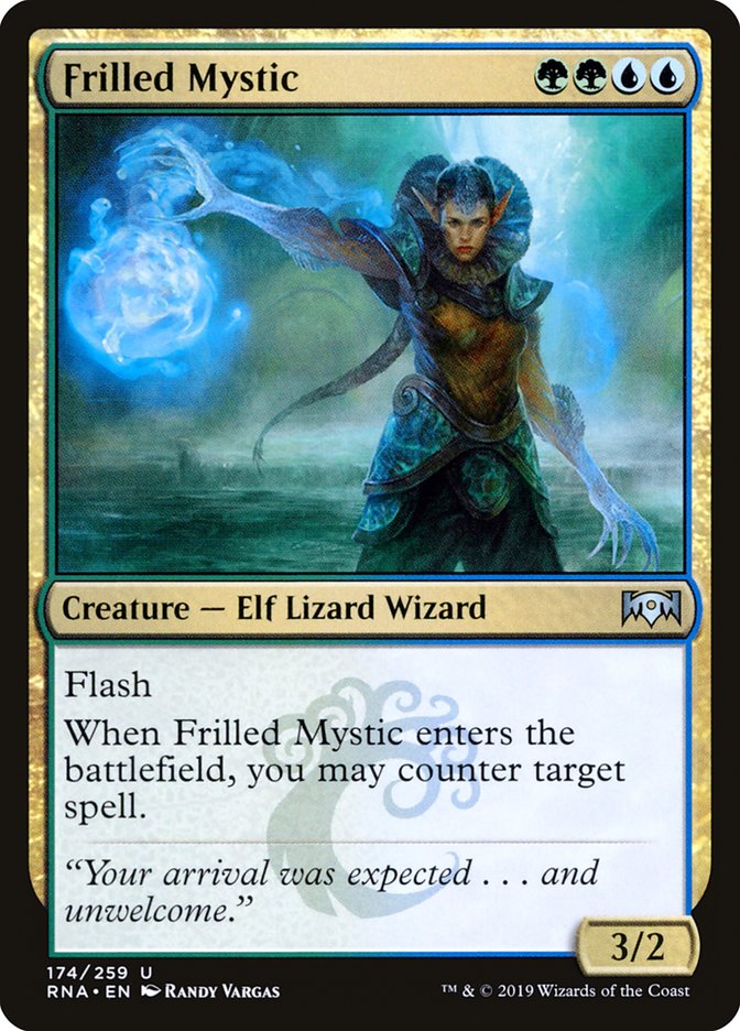 Frilled Mystic [Ravnica Allegiance] | Gamer Loot