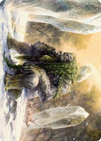 Svella, Ice Shaper Art Card (Gold-Stamped Signature) [Kaldheim: Art Series] | Gamer Loot