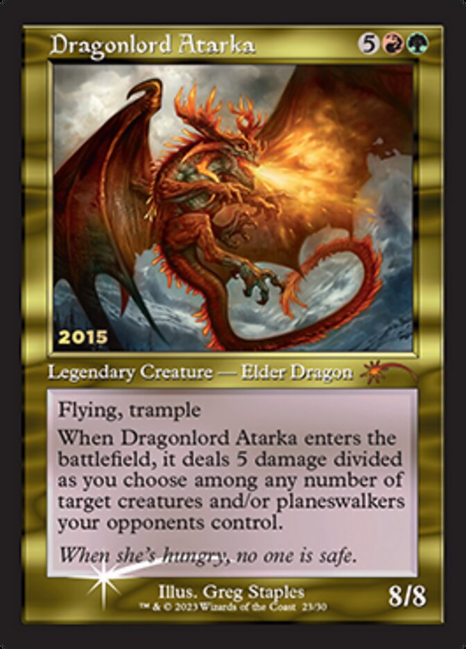 Dragonlord Atarka [30th Anniversary Promos] | Gamer Loot