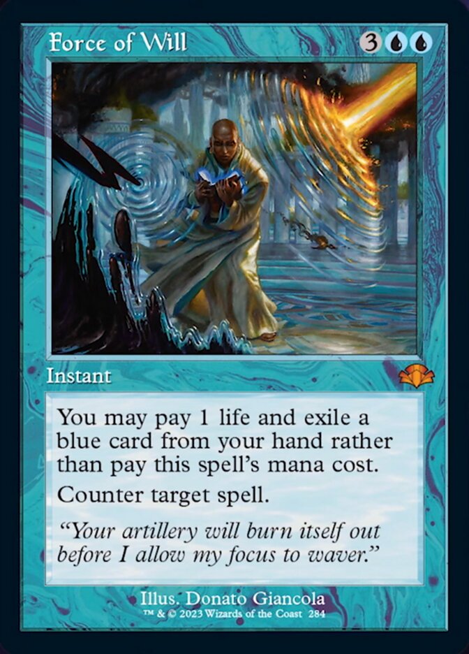 Force of Will (Retro) [Dominaria Remastered] | Gamer Loot