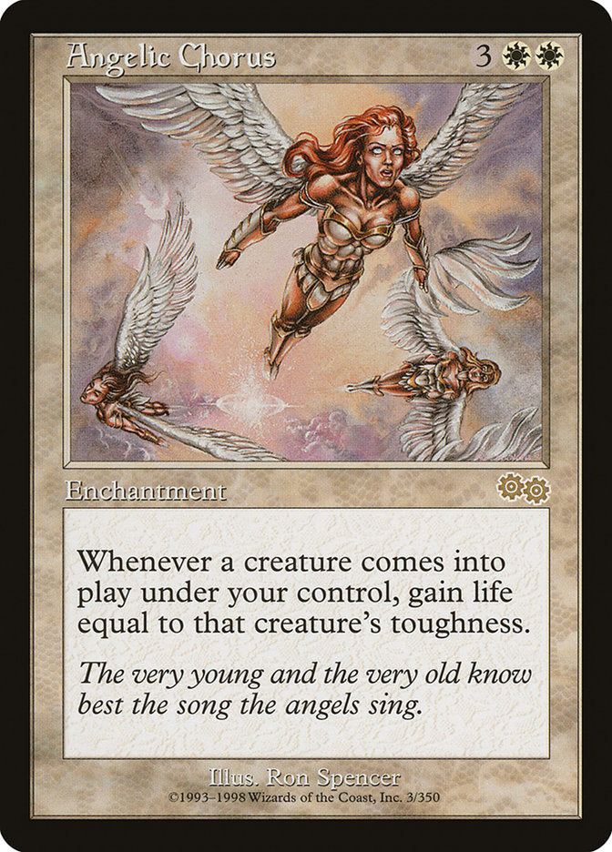 Angelic Chorus [Urza's Saga] | Gamer Loot