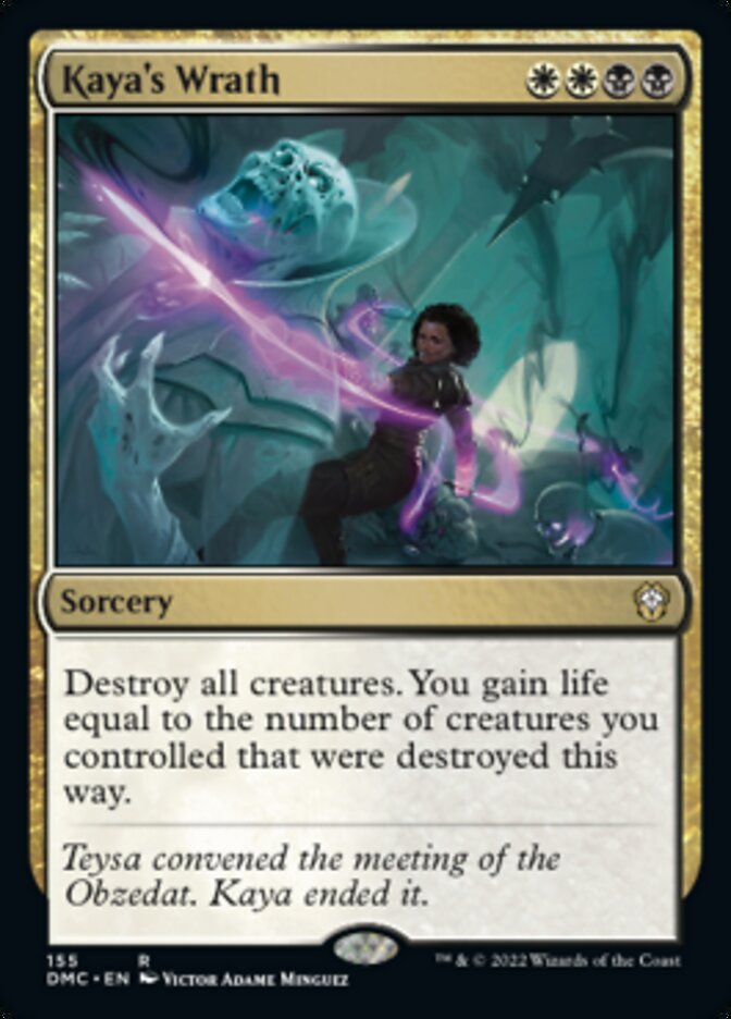 Kaya's Wrath [Dominaria United Commander] | Gamer Loot