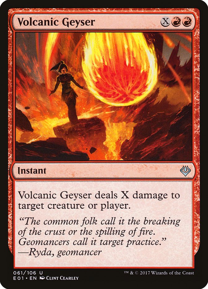 Volcanic Geyser [Archenemy: Nicol Bolas] | Gamer Loot