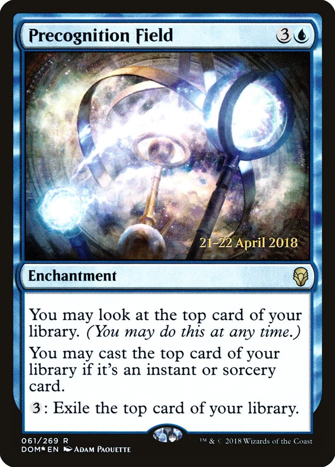 Precognition Field  [Dominaria Prerelease Promos] | Gamer Loot