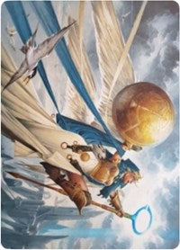 Linvala, Shield of Sea Gate Art Card [Zendikar Rising Art Series] | Gamer Loot