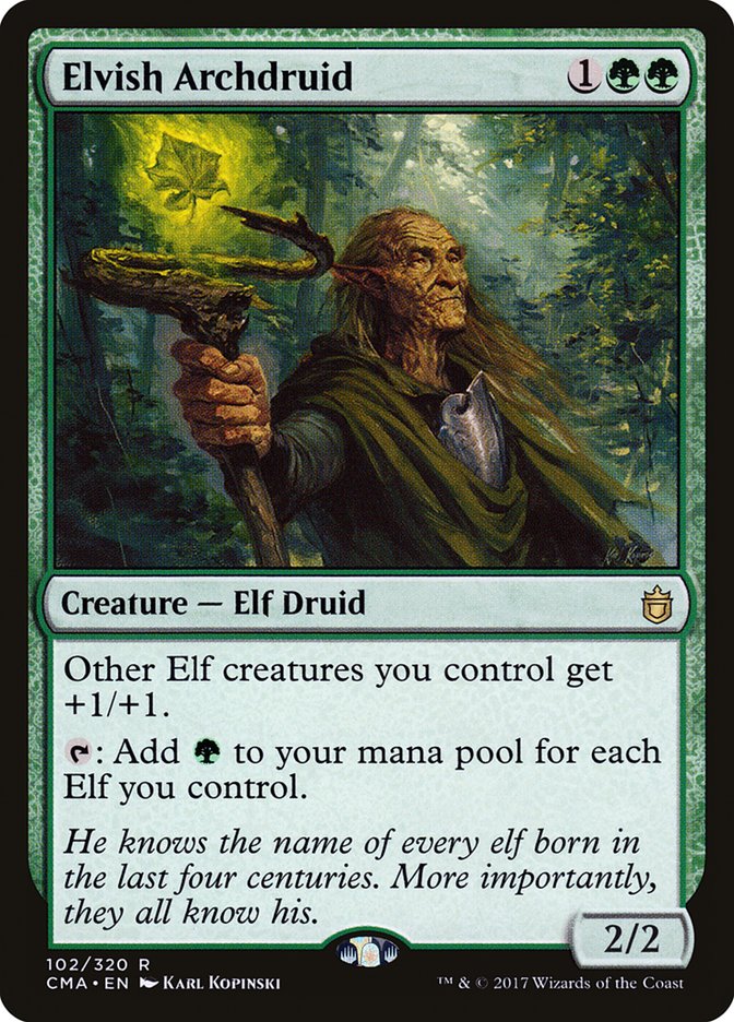 Elvish Archdruid [Commander Anthology] | Gamer Loot