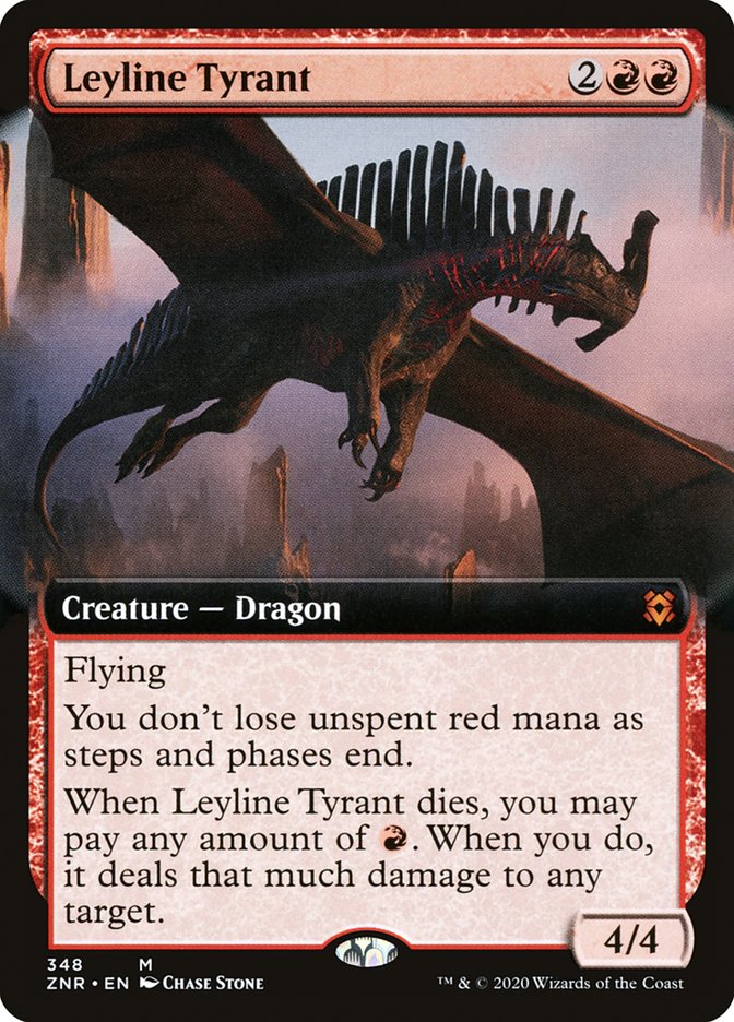 Leyline Tyrant (Extended) [Zendikar Rising] | Gamer Loot