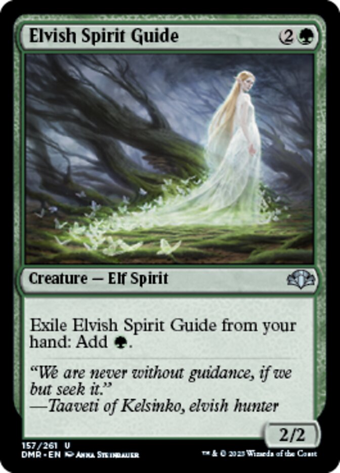 Elvish Spirit Guide [Dominaria Remastered] | Gamer Loot