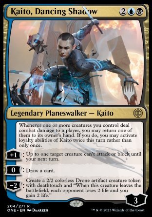 Kaito, Dancing Shadow (Promo Pack) [Phyrexia: All Will Be One Promos] | Gamer Loot