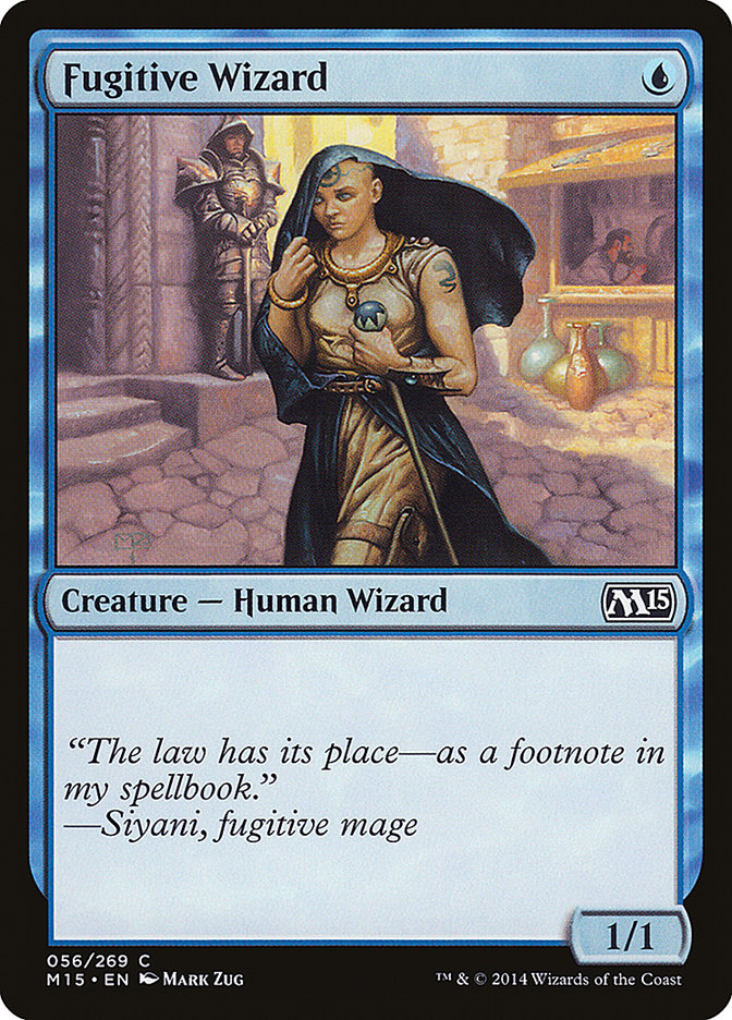 Fugitive Wizard [Magic 2015] | Gamer Loot