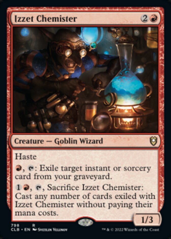 Izzet Chemister [Commander Legends: Battle for Baldur's Gate] | Gamer Loot