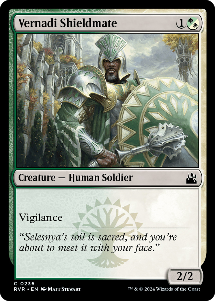 Vernadi Shieldmate [Ravnica Remastered] | Gamer Loot