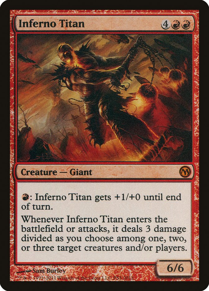 Inferno Titan (Duels of the Planeswalkers Promos) [Duels of the Planeswalkers Promos 2011] | Gamer Loot
