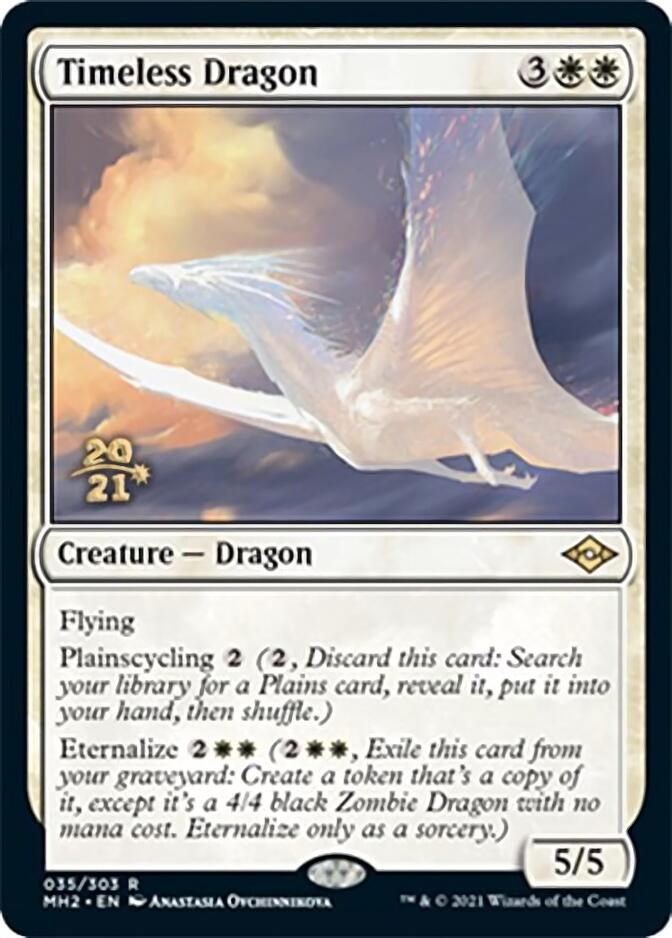 Timeless Dragon [Modern Horizons 2 Prerelease Promos] | Gamer Loot