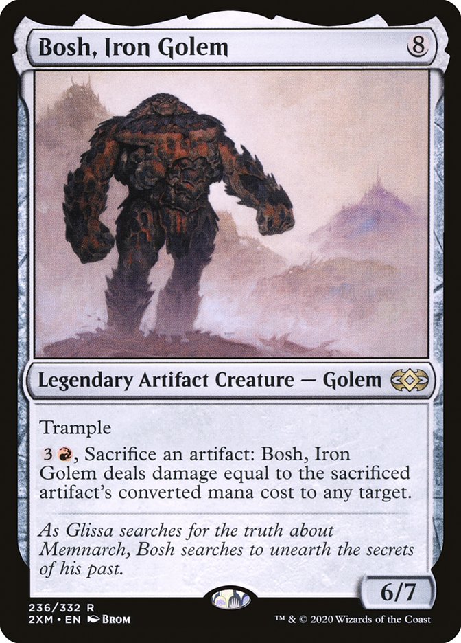 Bosh, Iron Golem [Double Masters] | Gamer Loot